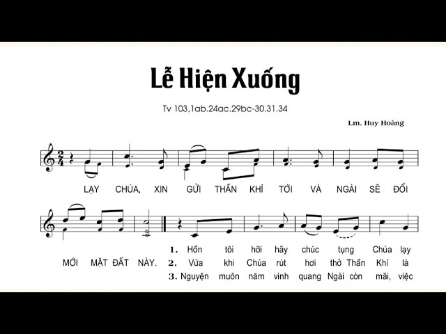 Bài Hát Lễ Chúa Thánh Thần Hiện Xuống: Giai Điệu Niềm Tin Và Sức Sống Mới