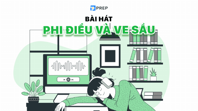 Mở đầu bài hát Phi Điểu và Ve Sầu với biểu tượng chim và ve sầu chia xa
