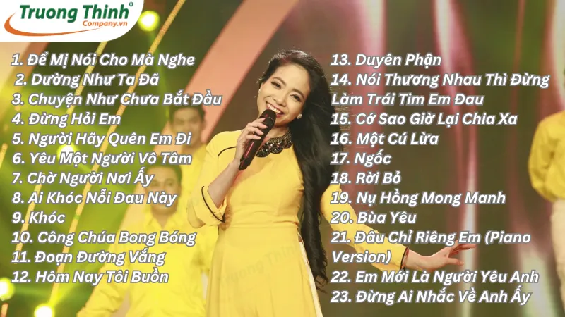 Những bài hát karaoke dễ hát cho nữ giọng yếu đạt được 100 điểm hay nhất