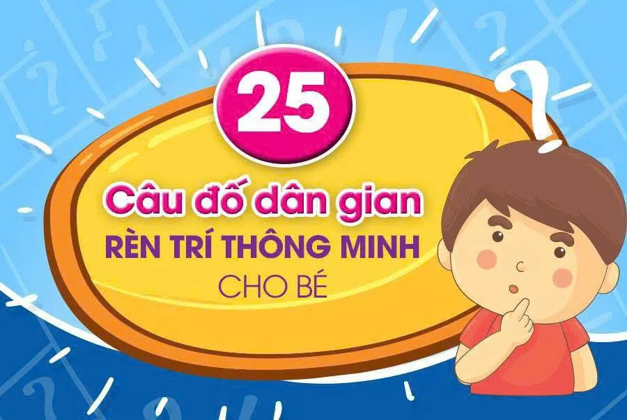 Hình ảnh những câu đố vui dành cho trẻ mầm non, kích thích tư duy và sáng tạo