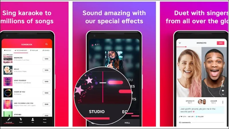 The Voice - Hát karaoke trên điện thoại