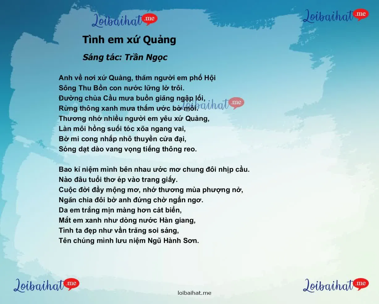 Tình em xứ Quảng