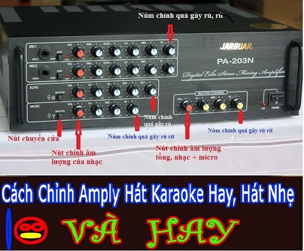 Cách Chỉnh Amply Hát Karaoke Hay Như Ca Sĩ – Bí Quyết Nâng Tầm Giọng Hát