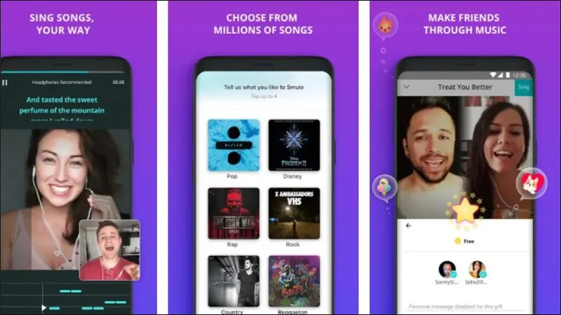 Smule - Ứng dụng hát karaoke trên điện thoại
