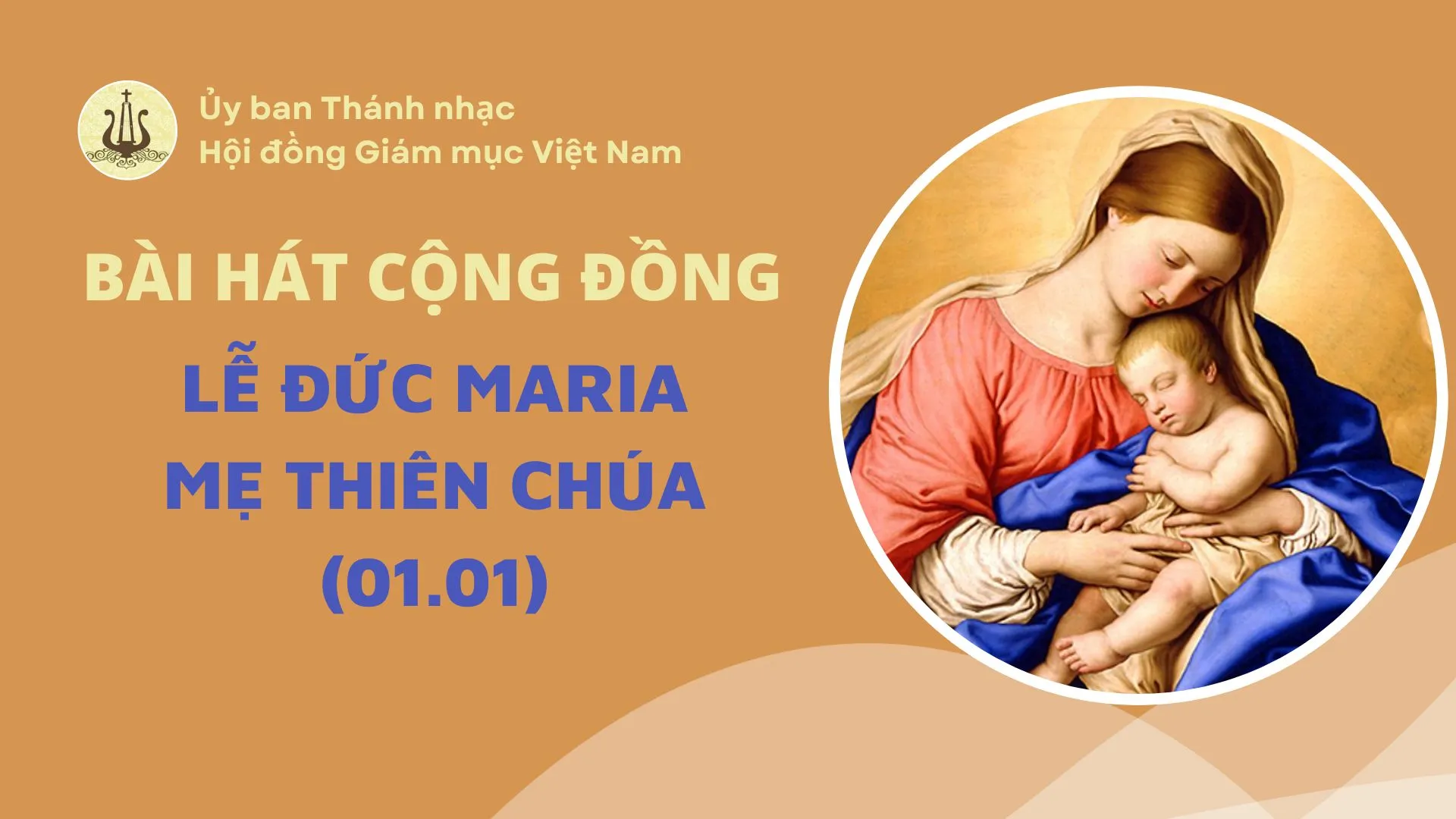 Hình ảnh Đức Mẹ bế Chúa Giêsu Hài Đồng, biểu tượng của Mẹ Thiên Chúa