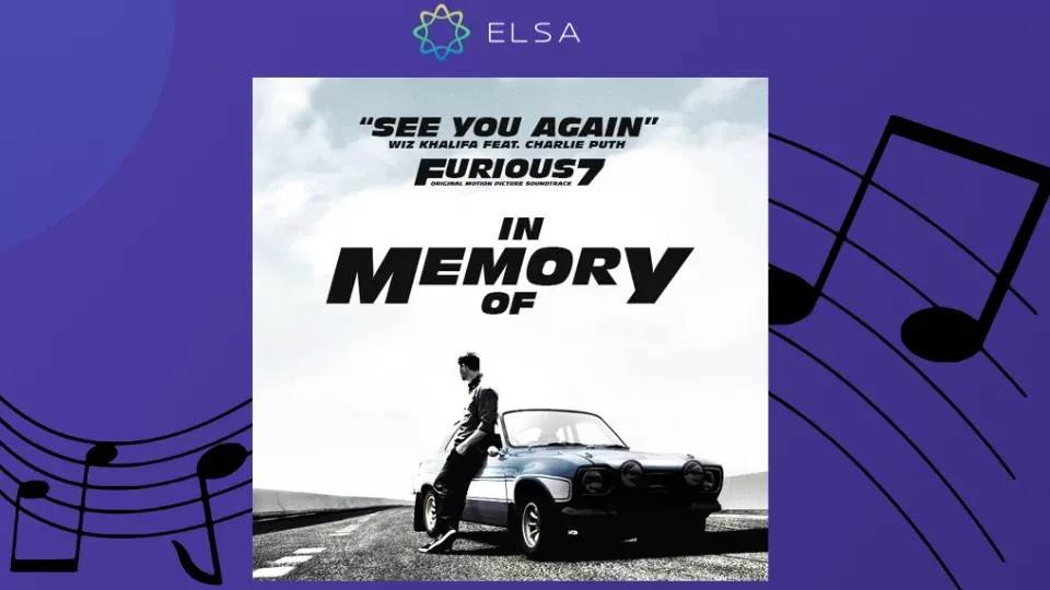 Học tiếng Anh qua bài hát See You Again