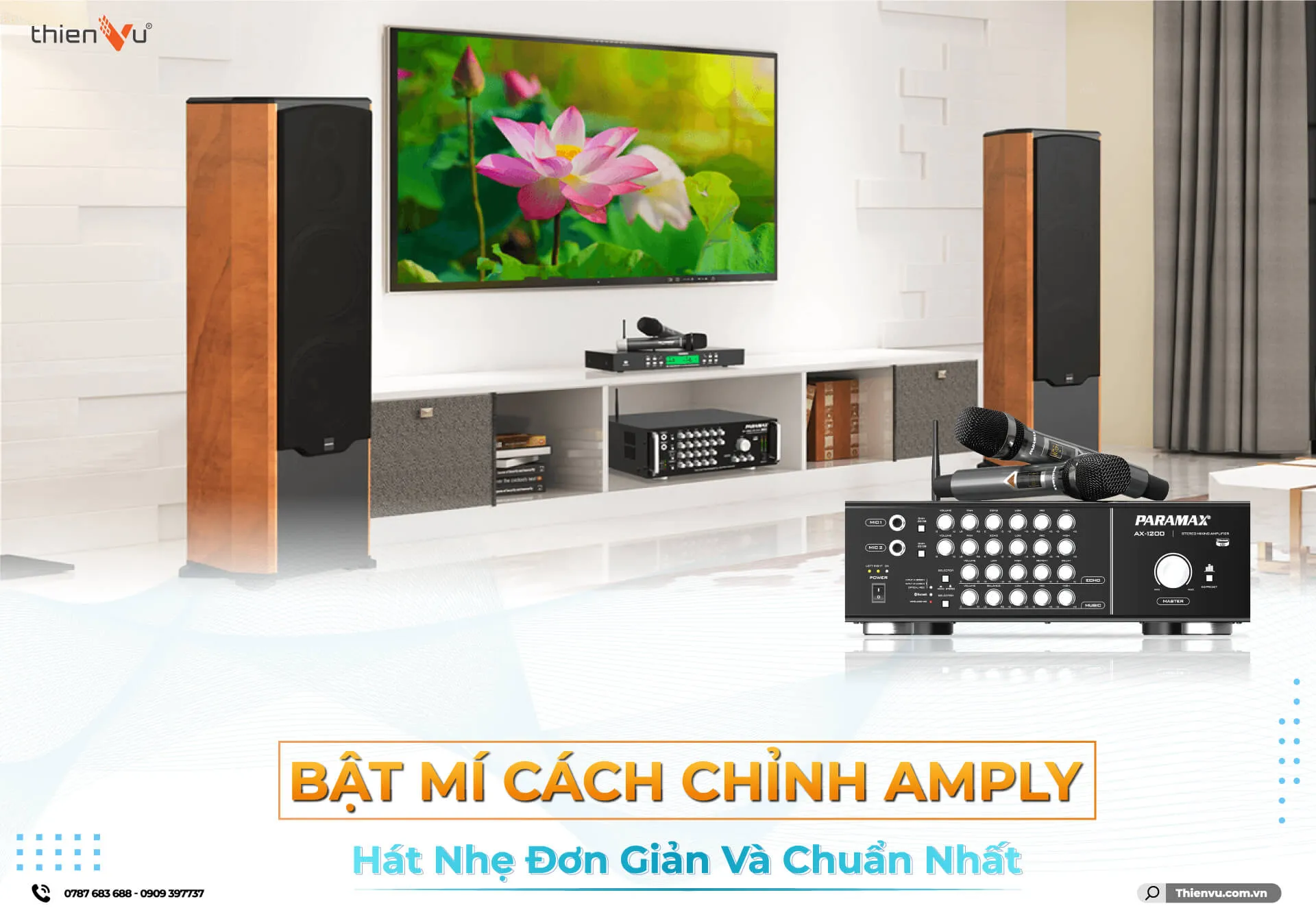 Bật mí cách chỉnh amply hát nhẹ đơn giản và chuẩn nhất