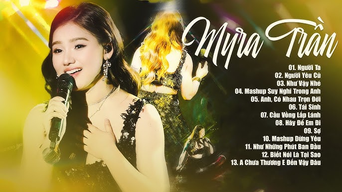 Các ca khúc nổi bật nhất của Myra Trần: Từ bản hit triệu view đến những màn cover gây bão (Tổng hợp và phân tích những ca khúc thành công nhất của Myra Trần, bao gồm cả những sản phẩm âm nhạc cá nhân và các bản cover được yêu thích.)