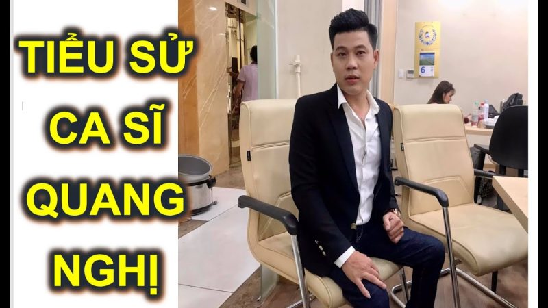 Tiểu sử ca sĩ Quang Nghị: Hành trình âm nhạc và dấu ấn cá nhân