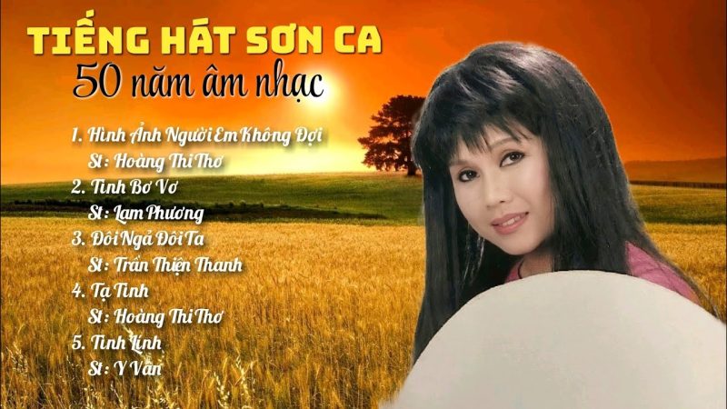 Các album và ca khúc nổi tiếng của ca sĩ Sơn Ca: Tuyển chọn những tác phẩm đỉnh cao