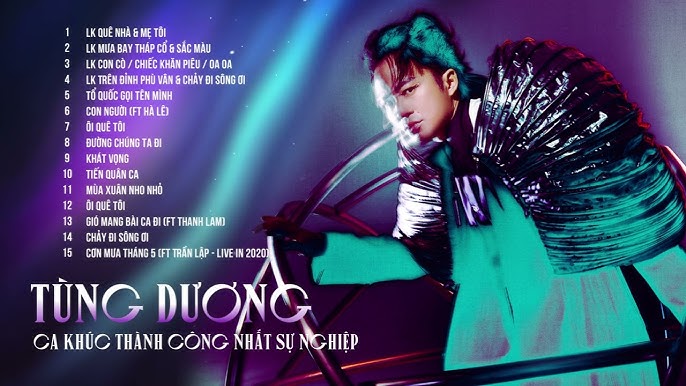 Các Album và Ca khúc nổi tiếng nhất của Tùng Dương