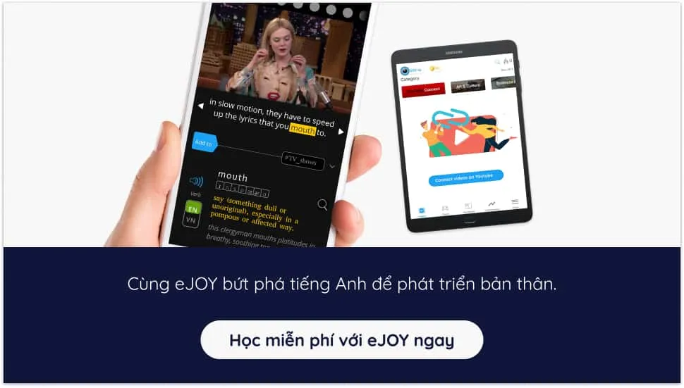 Học tiếng Anh với eJOY