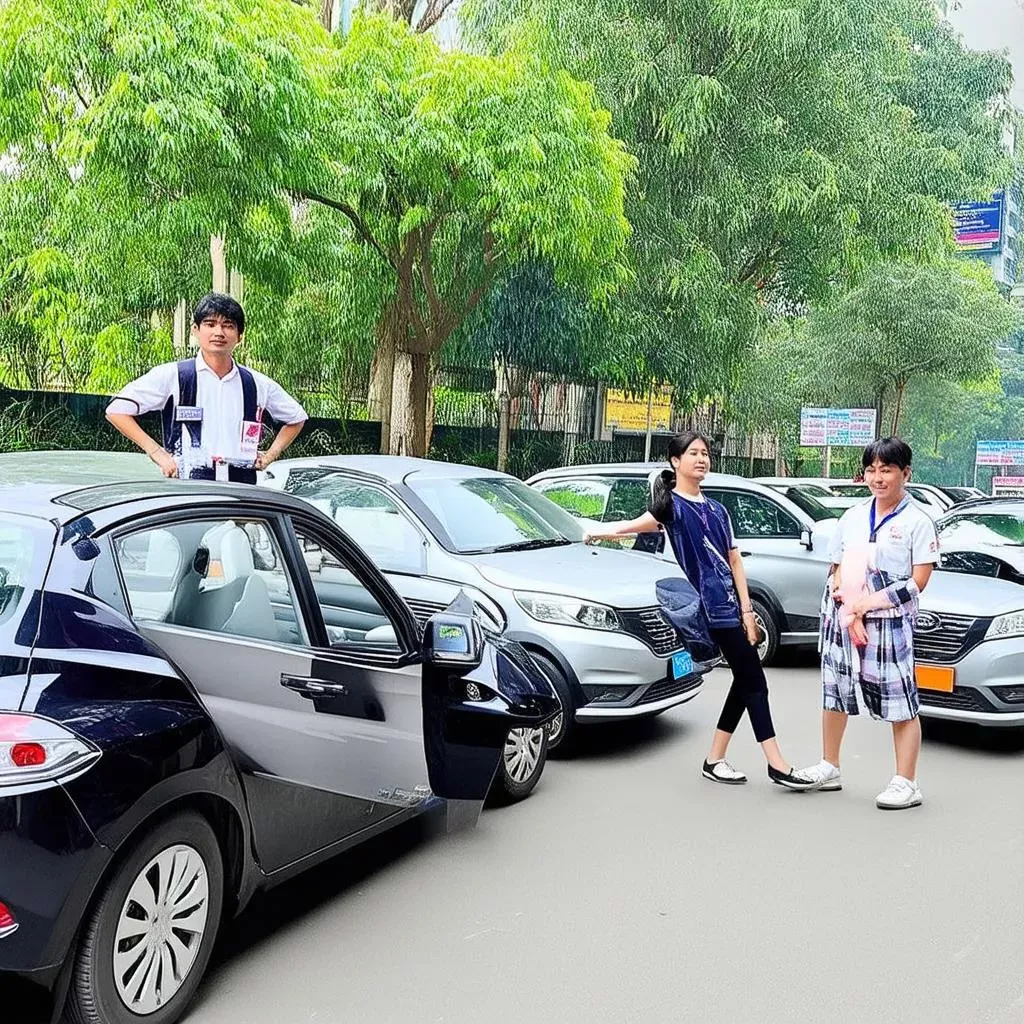 Học Lái Xe Ô Tô Tại Hà Nội - Trải Nghiệm Bài Hát Em Tập Lái Ô Tô