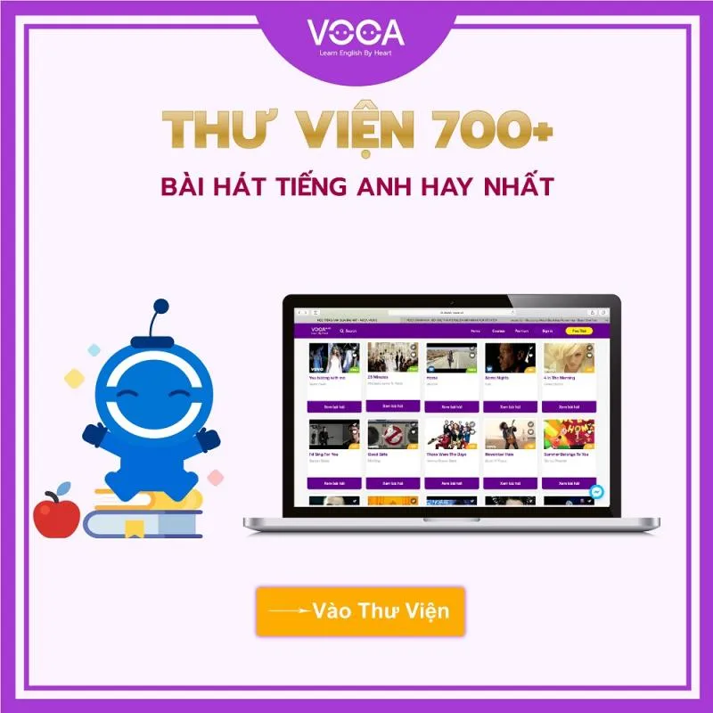 Học tiếng anh qua bài hát