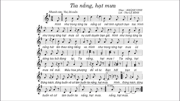 Lời Bài Hát Tia Nắng Hạt Mưa: Khúc Ca Tuổi Học Trò Vô Tư