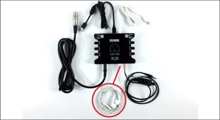 Kết nối loa vi tính với Soundcard XOX K10 để hát karaoke