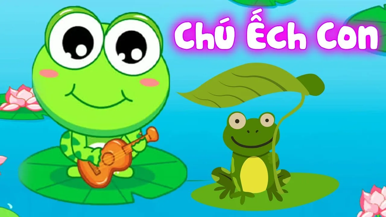Chú ếch con, bài hát về mùa hè cho trẻ mầm non