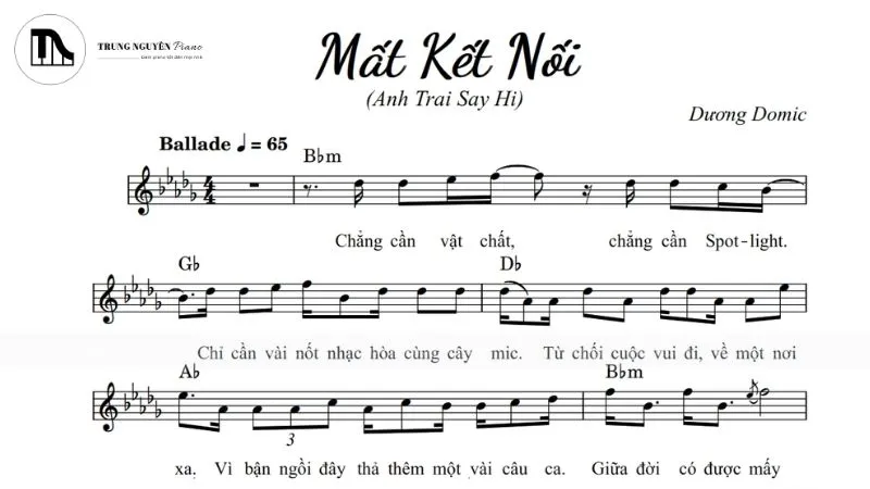 Lời bài hát Mất Kết Nối
