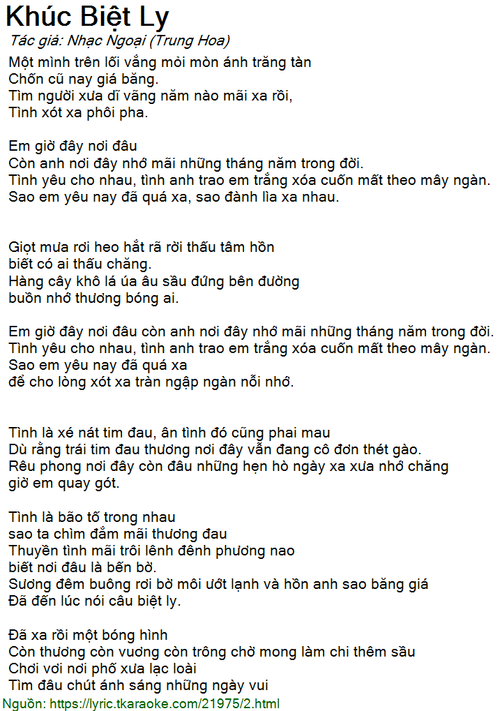 Lời Bài Hát Phôi Pha: Nỗi Nhớ Về Tình Yêu Đã Qua