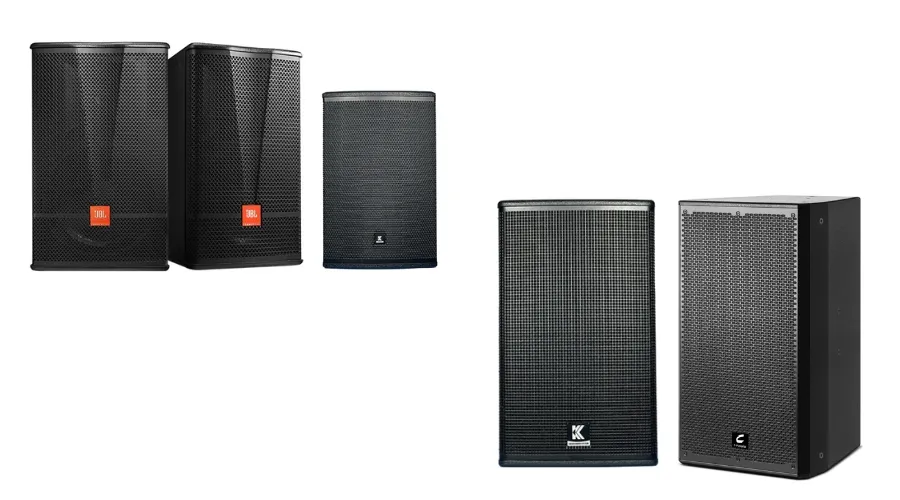 Loa karaoke đứng treo tường giúp tối ưu không gian