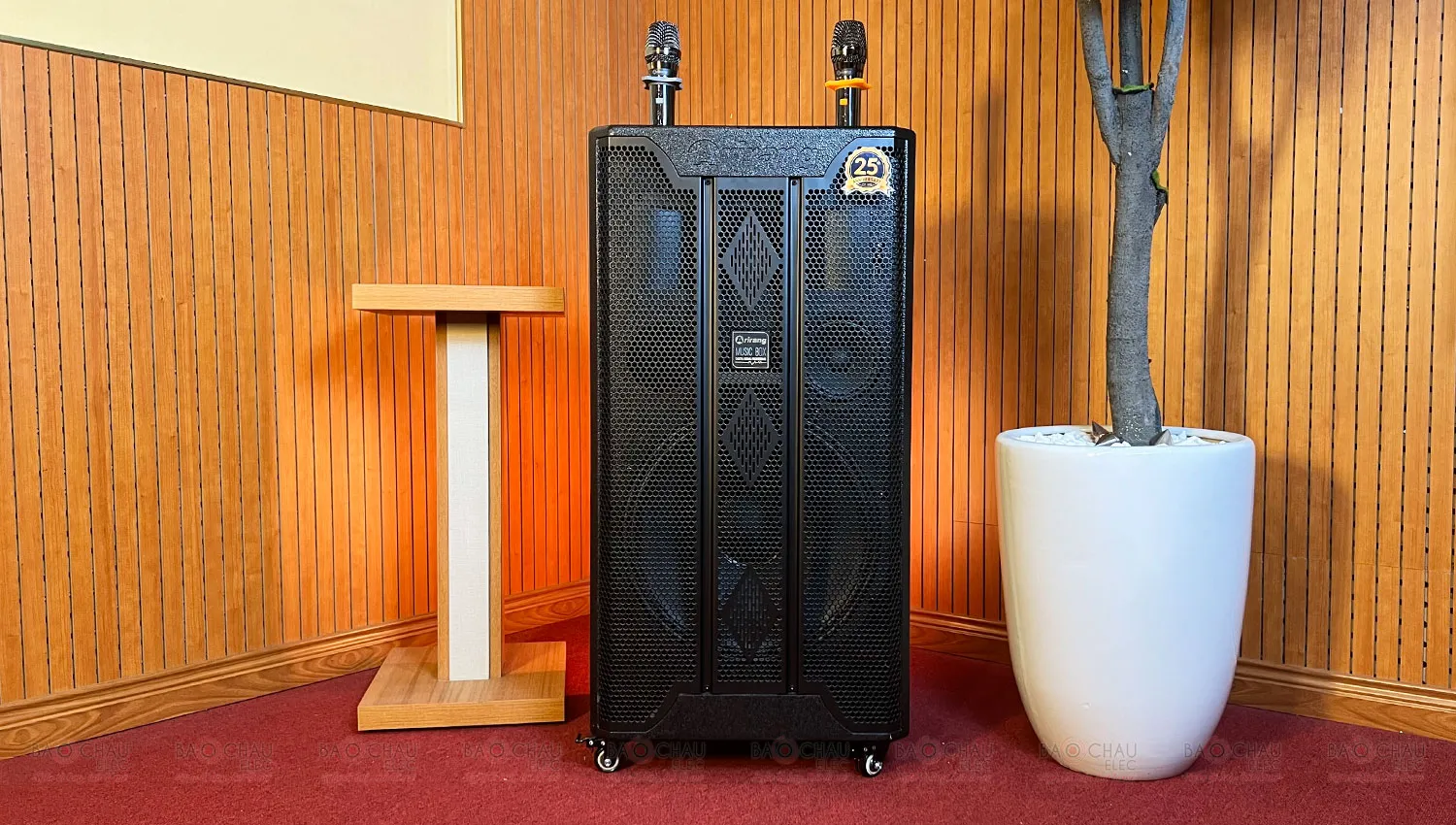 Loa Kéo Arirang MK3 MAX (Bass 40cm, 350W, Kèm 2 Micro)