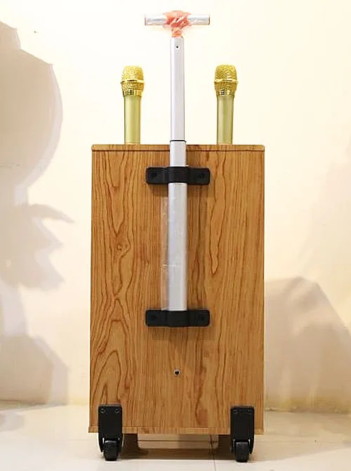 Loa kéo Kiomic K126, loa hát karaoke gia đình giá rẻ, bass 3 tấc