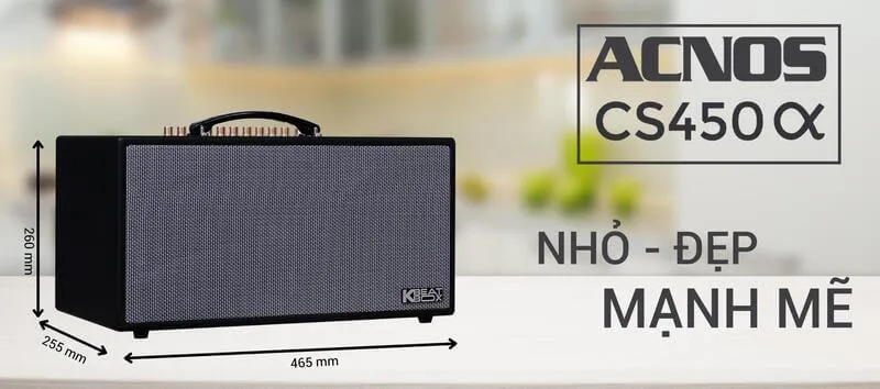 Loa xách tay Acnos CS450Alpha