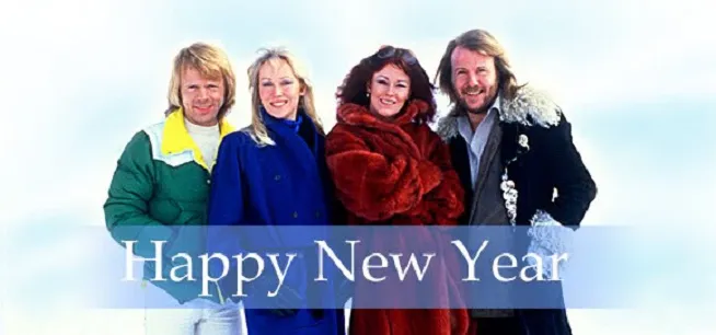 ABBA đã rất thành công với bài hát Happy new year