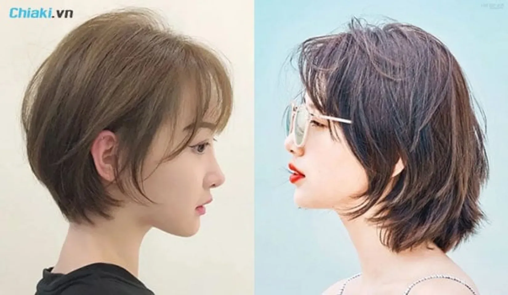 Mẫu tóc ngắn nữ cá tính bob layer