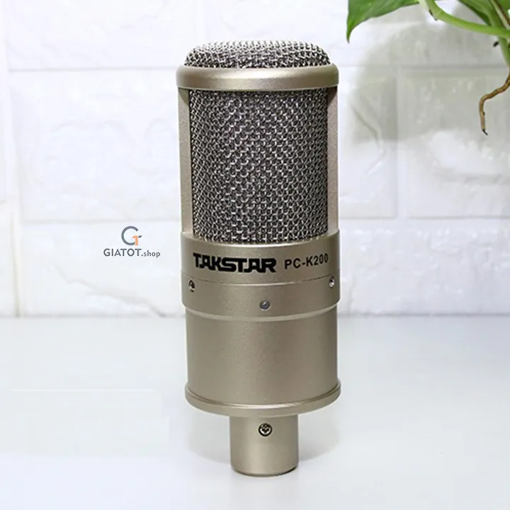 Micro livestream Takstar PC-K200 dùng thu âm hát karaoke online