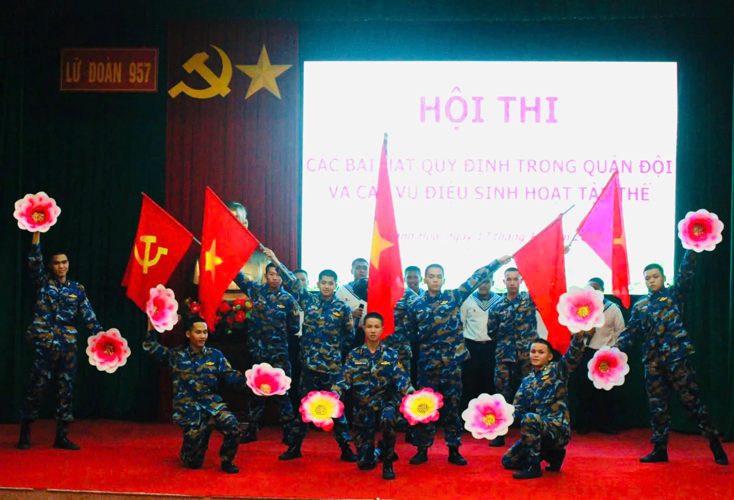 Một tiết mục tại hội thi