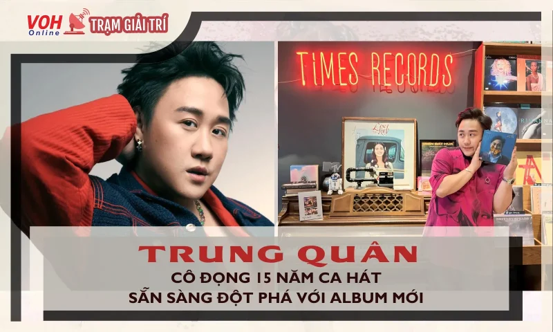 Kho tàng ca khúc và album làm nên tên tuổi Trung Quân