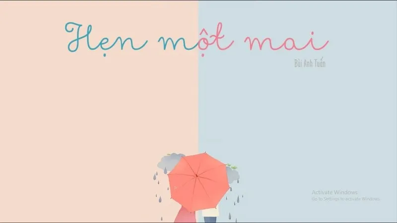 Những bài hát trong đám cưới Hẹn Một Mai