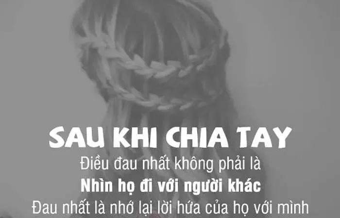 Stt buồn của con gái khi chia tay nhưng vẫn còn yêu