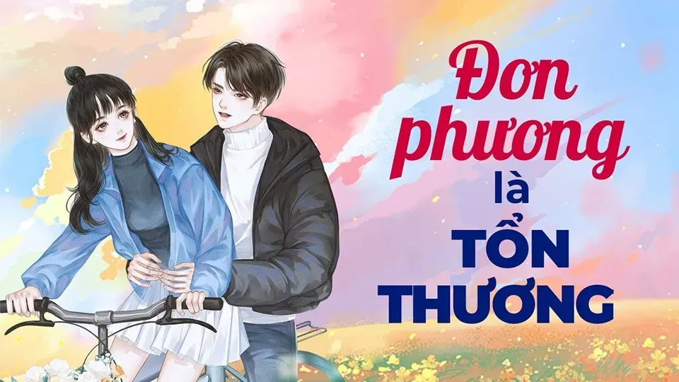 Stt buồn về tình yêu đơn phương, hình ảnh một người cô đơn ngồi trên ghế dài dưới mưa.