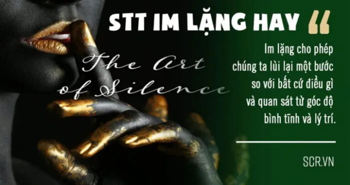 Cô gái im lặng