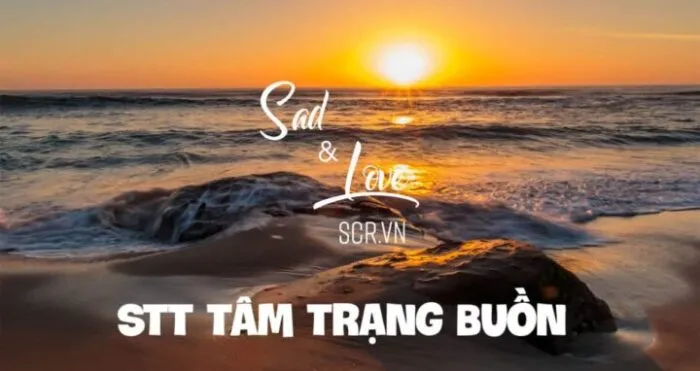 Cô gái ngồi suy tư