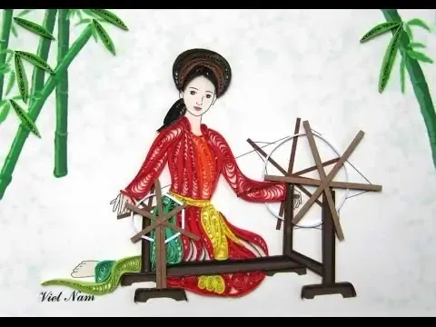 Trẻ em vui vẻ hát và múa theo bài hát Cháu yêu cô thợ dệt