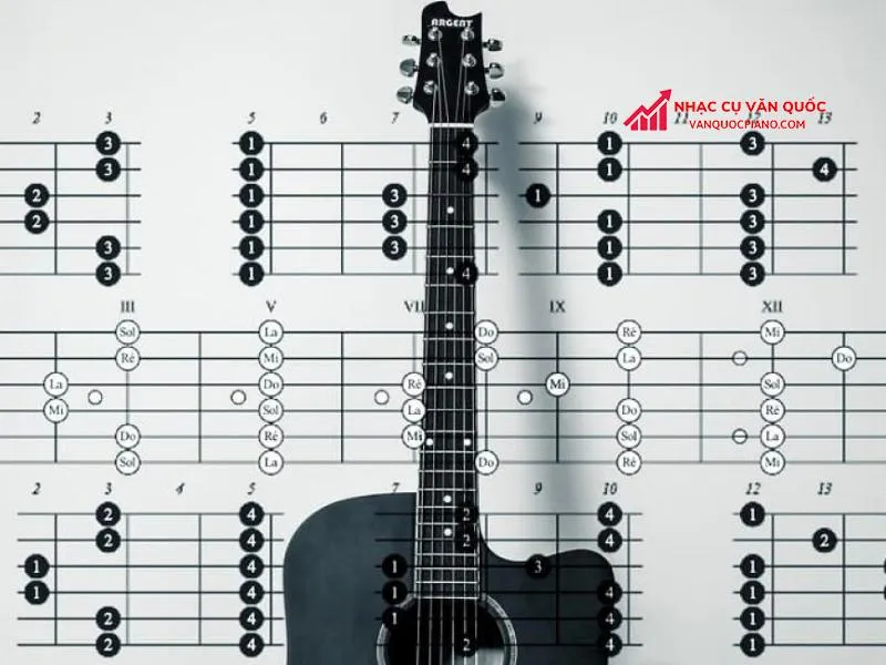 Các bước tìm hợp âm guitar trong bài hát đơn giản