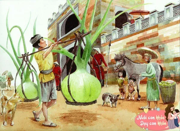 Cặp vợ chồng trong truyện cổ tích lọ nước thần sau khi dùng phép lạ