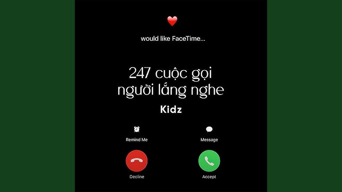 247 Cuộc Gọi Người Lắng Nghe - Kidz