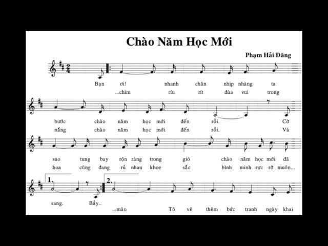Chào năm học mới - lần đầu tiên tại ngôi trường thân yêu ấy