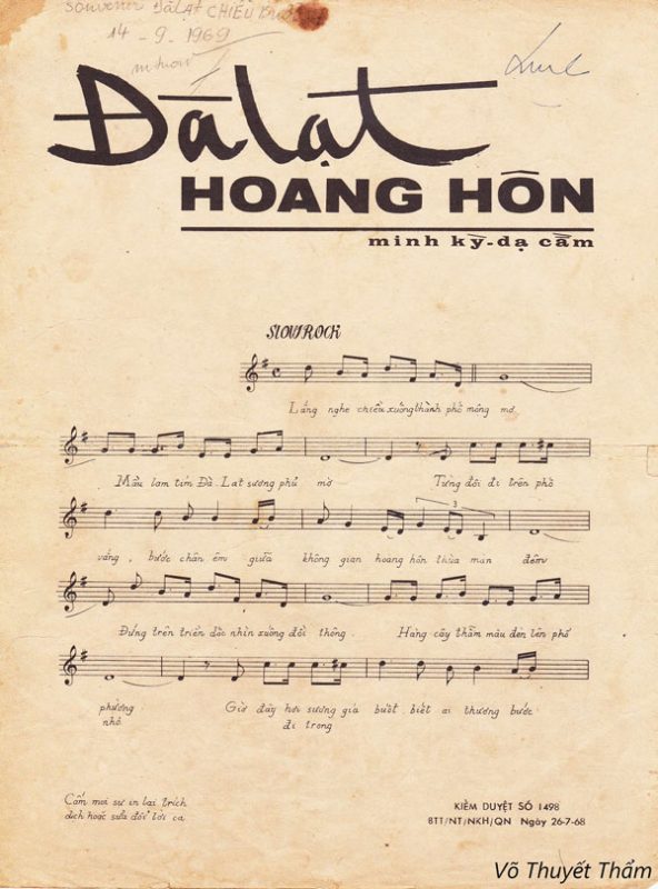 Đà Lạt Hoàng Hôn - Cẩm Ly