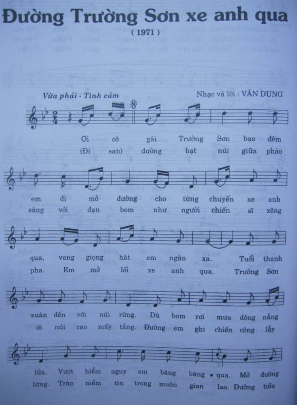 Đường Trường Sơn Xe Anh Qua - Mắt Ngọc