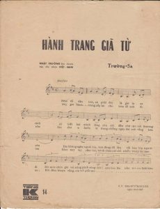 Hành Trang Giã Từ - Nhật Trường