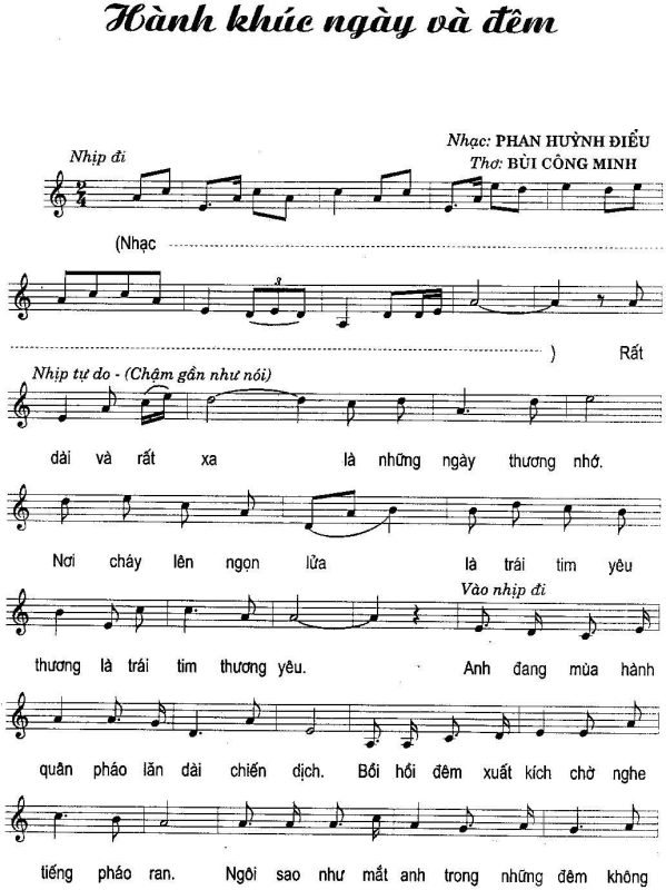 Hành khúc ngày và đêm - NSƯT Phan Huấn