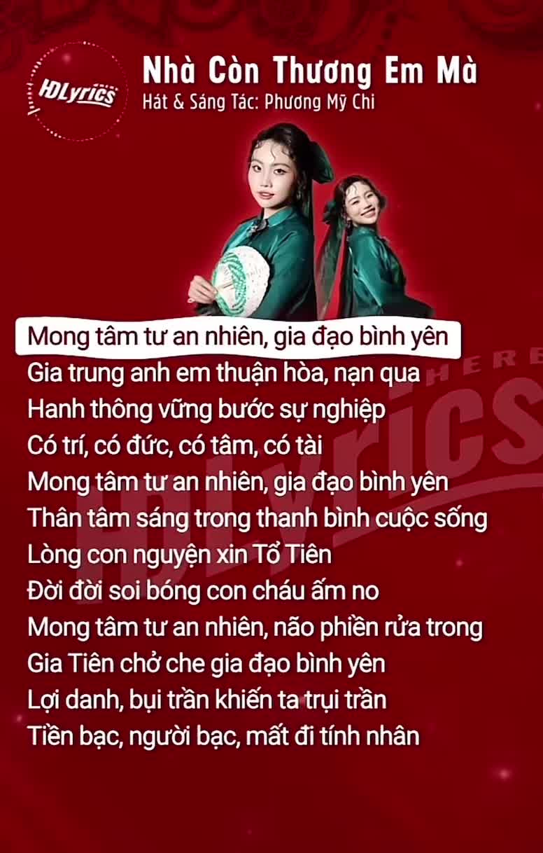 Nhà Còn Thương Em Mà - Phương Mỹ Chi