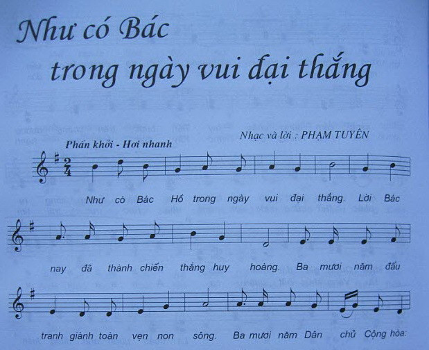 Như có Bác trong ngày đại thắng - Không xác định
