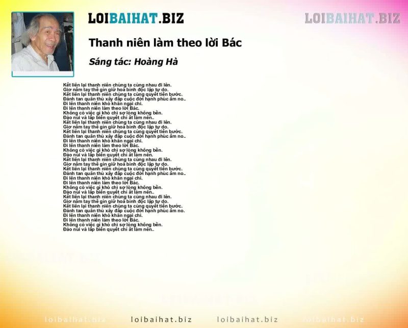 Thanh niên làm theo lời Bác - Various Artists