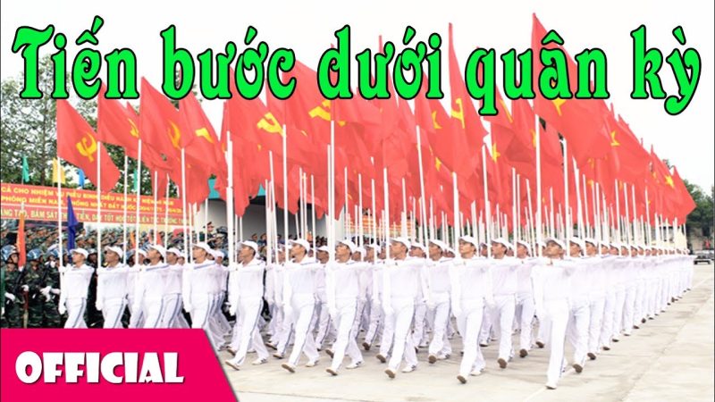 Tiến bước dưới quân kỳ - Tốp ca nam Đoàn ca múa TCCT